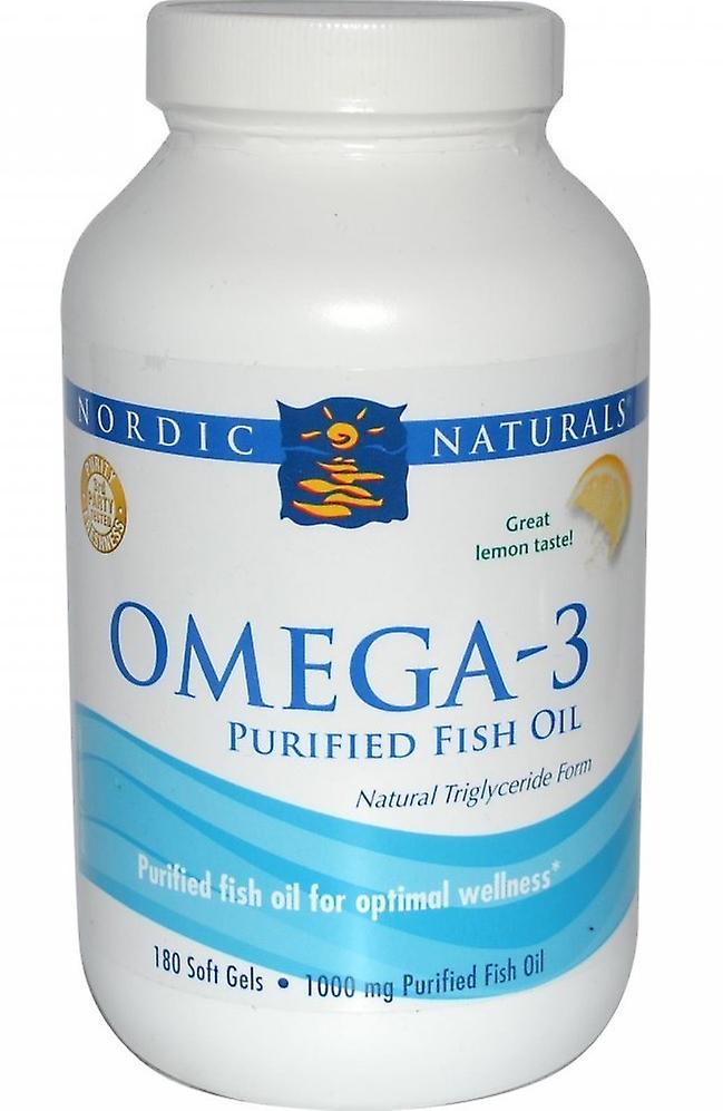 Nordic Naturals Omega 3 Lemon And Fish Oil 180 Cap