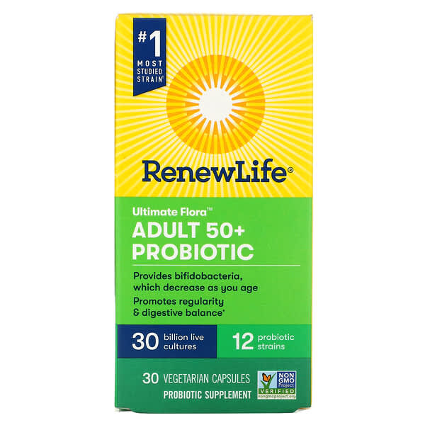 RenewLife Re Adult 50+ Probiotic 30B 6/30 VCAP [UNFI #37821] T