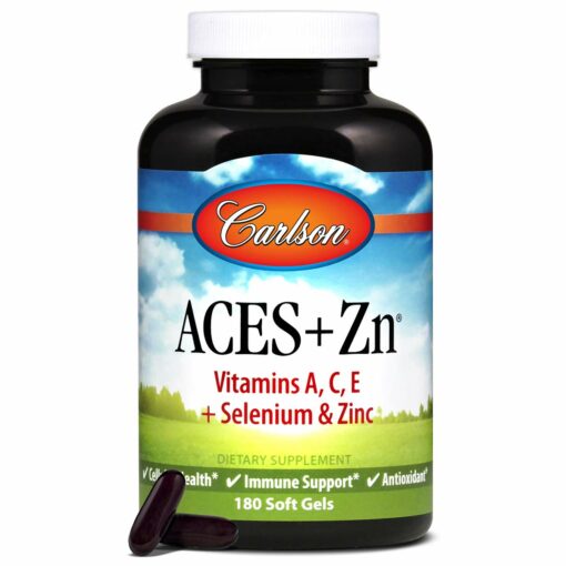 Carlson Labs ACES + Zn, 180 Softgels