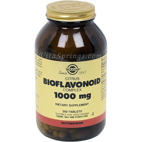 Solgar Citrus Bioflavonoid Complex, 1, 000 Mg, 250 Tablets
