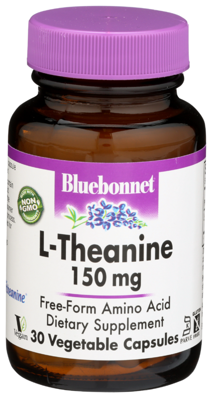 Bluebonnet L Theanine 150 Mg