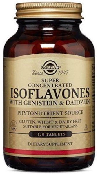 Solgar Non-GMO Super Concentrated Isoflavones Tablets 120 Tabs