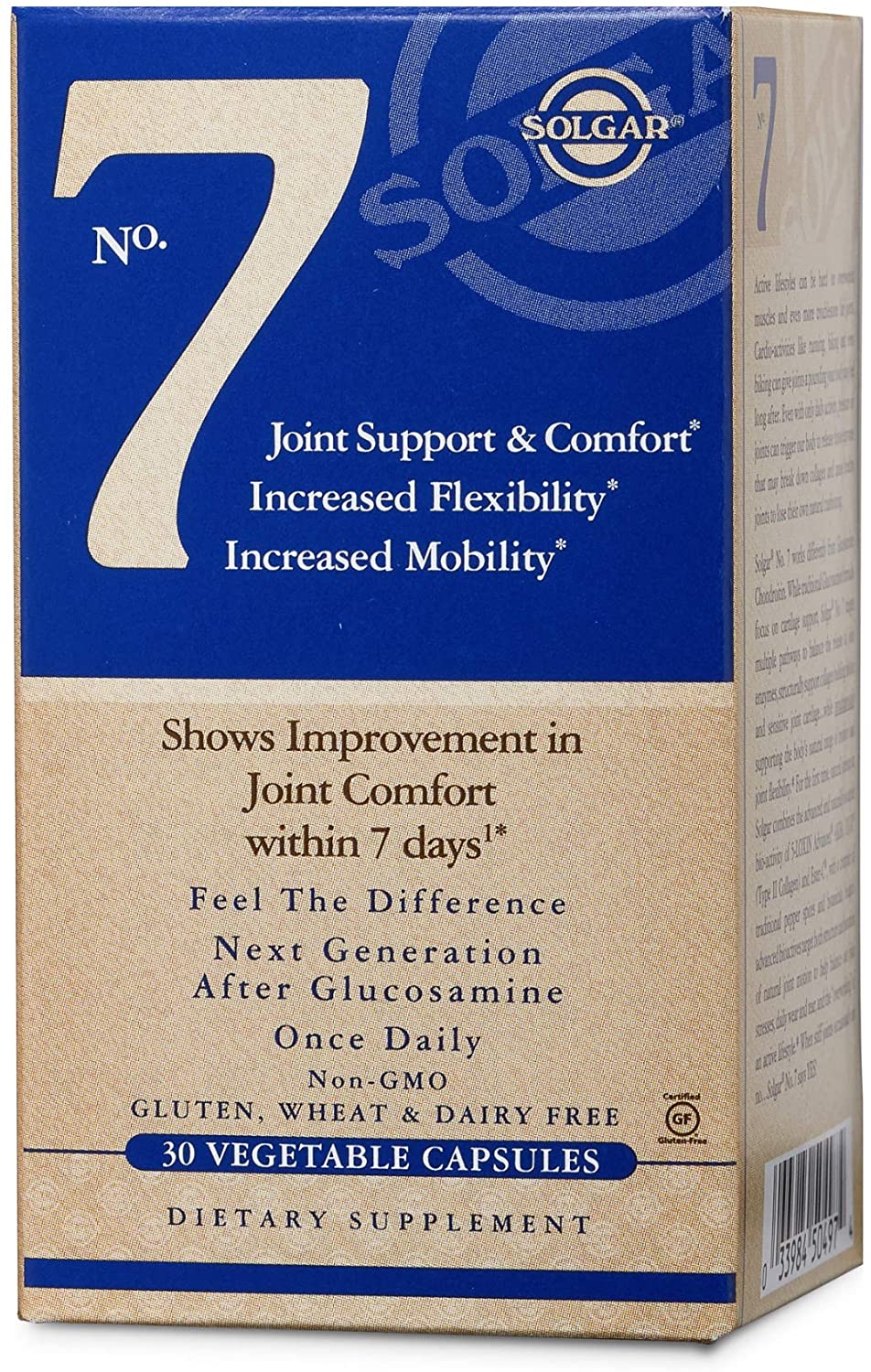 Solgar No. 7, Joint Support & Comfort, 90 Vegetable Capsules