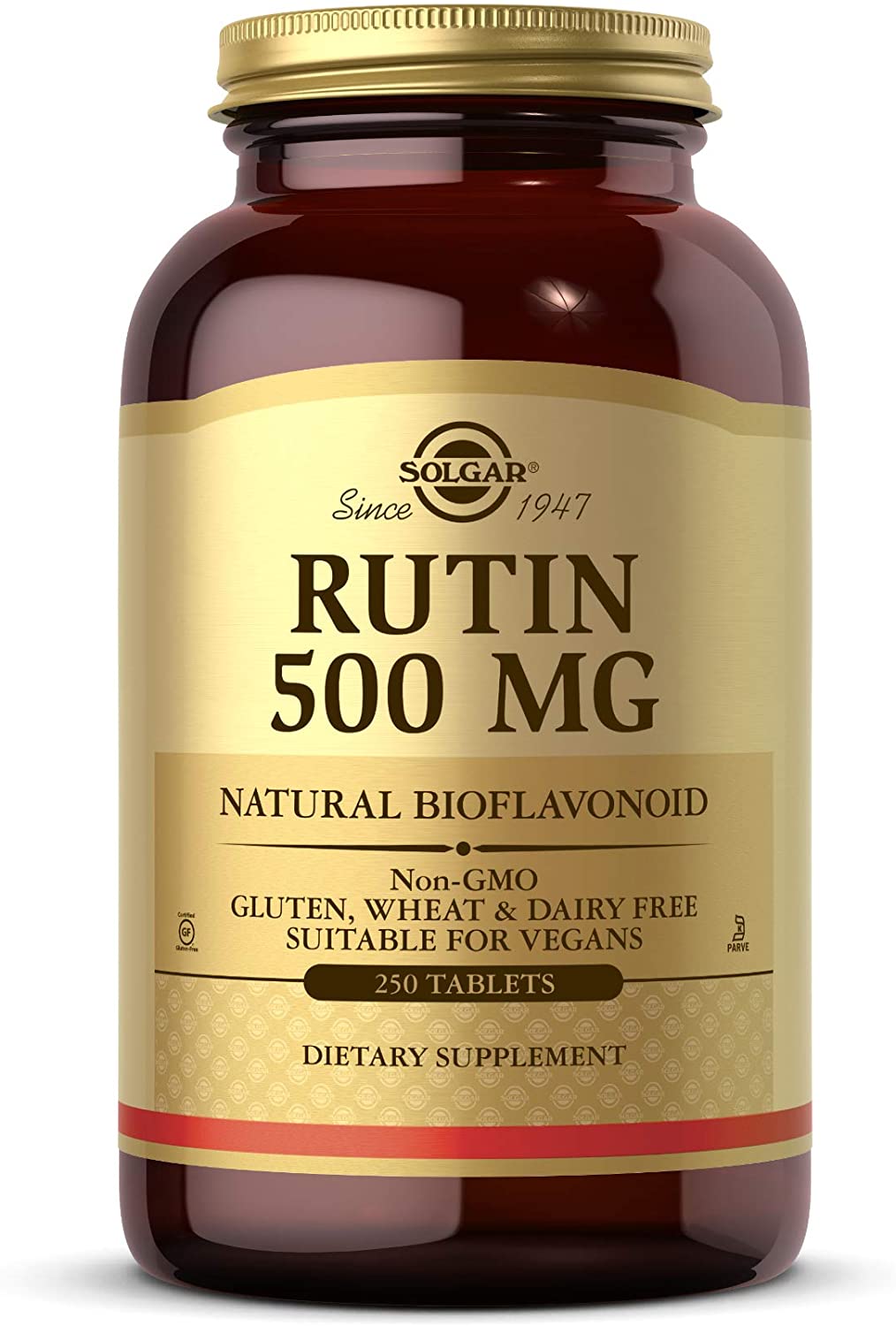 Solgar Rutin, 500 Mg, 250 Tablets