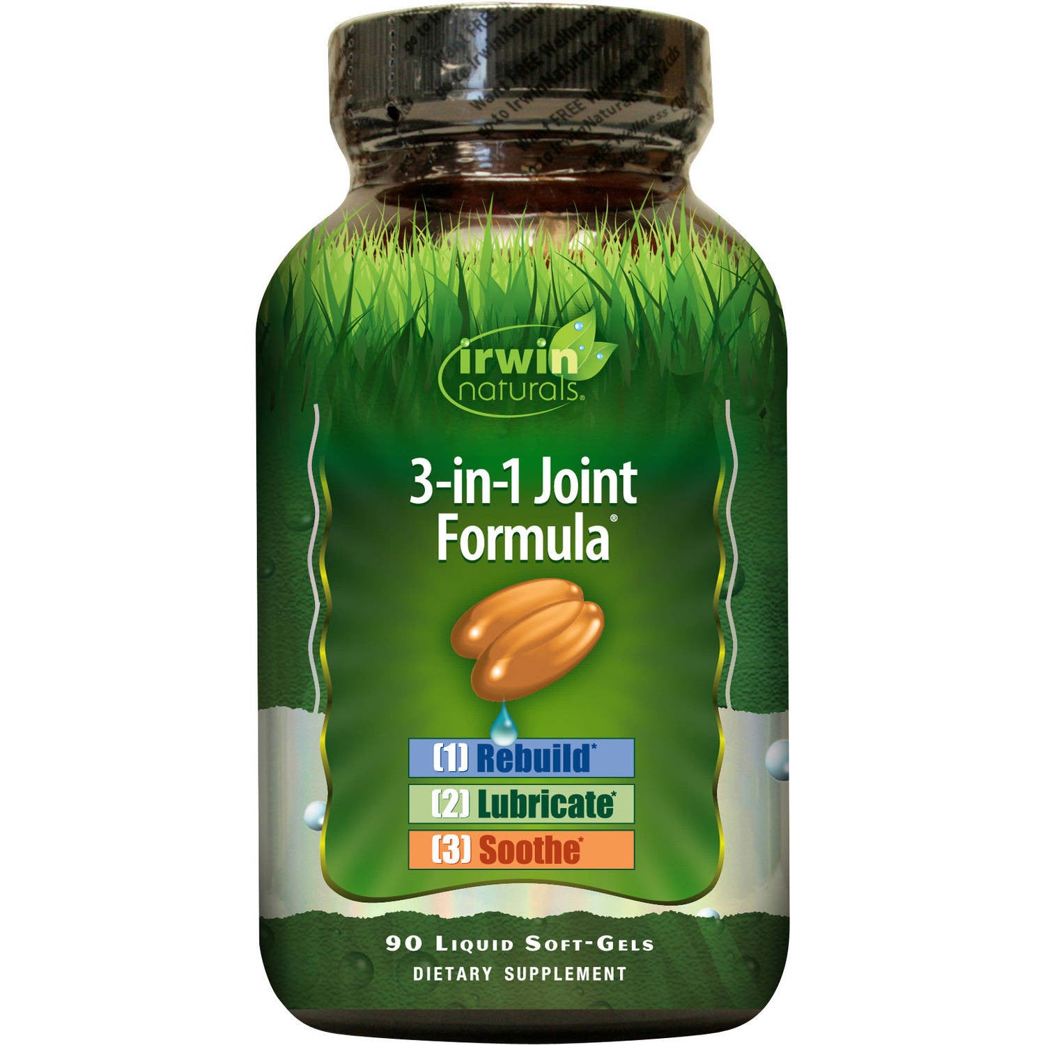 Irwin Naturals 3-in-1 Joint Formula, 90 Liquid Soft-Gels