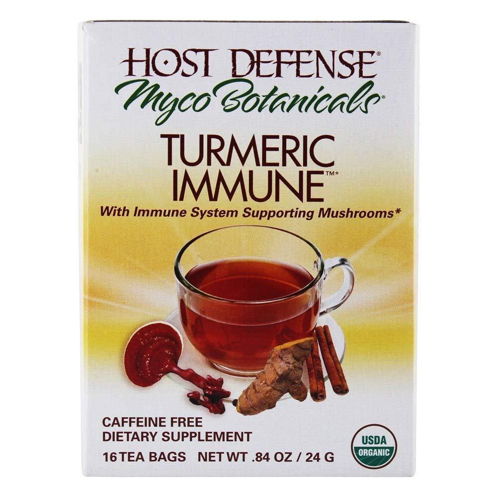 Host Defense - MycoBotanicals Turmeric Immune Tea - Highland Health Foods