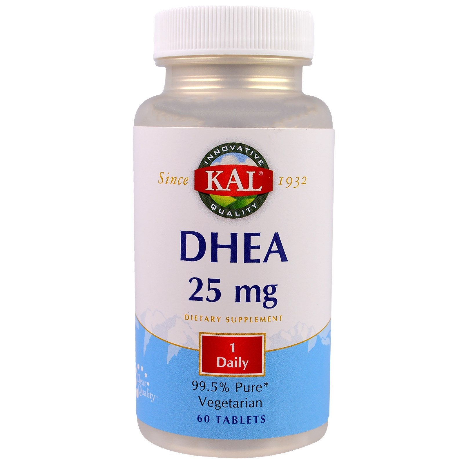 Kal DHEA Vegetarian Tablets 25 Mg Highland Health Foods