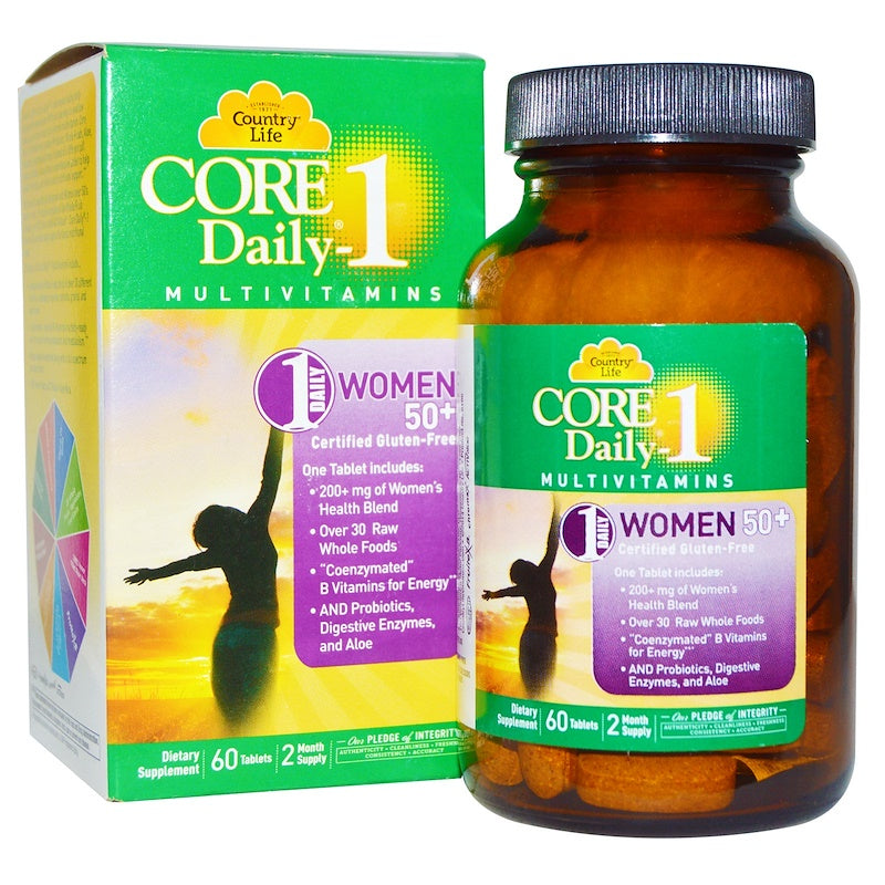 Country Life Core Daily One For Women 50 Plus 60 Tabs