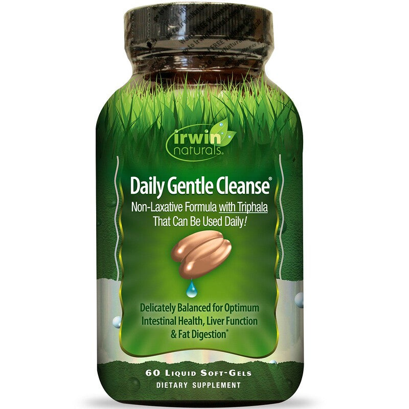 Irwin Naturals Daily Gentle Cleanse, 60 Liquid Soft-Gels
