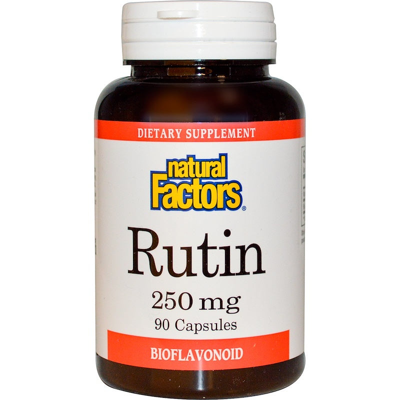 Natural Factors Rutin 250 Mg 90 Capsules Highland Health Foods 5415