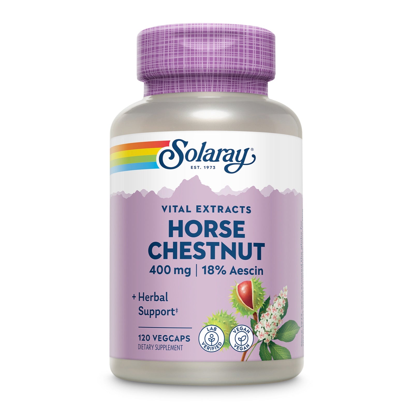 Solaray Horse Chestnut Extract 400 Mg, 120 VegCaps