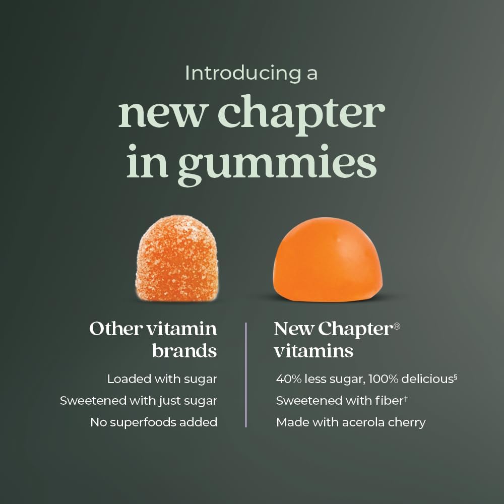 New Chapter Vitamin C+ 60 Gummies – Highland Health Foods