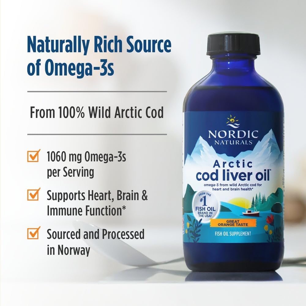Nordic naturals - Arctic Cod Liver Oil - 473 Ml – Highland Health Foods