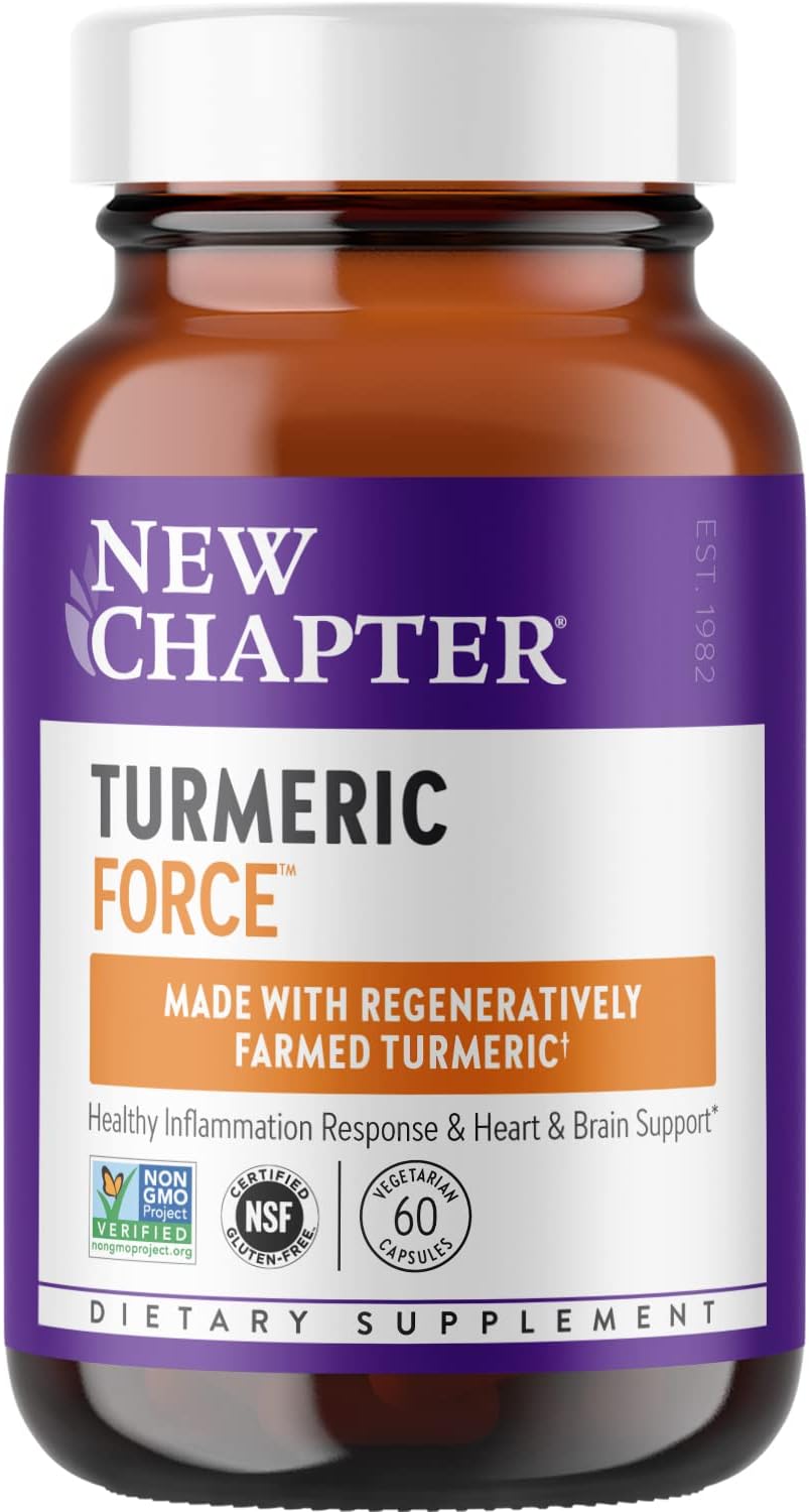 New Chapter - Turmeric Force - 60 Capsules – Highland Health Foods