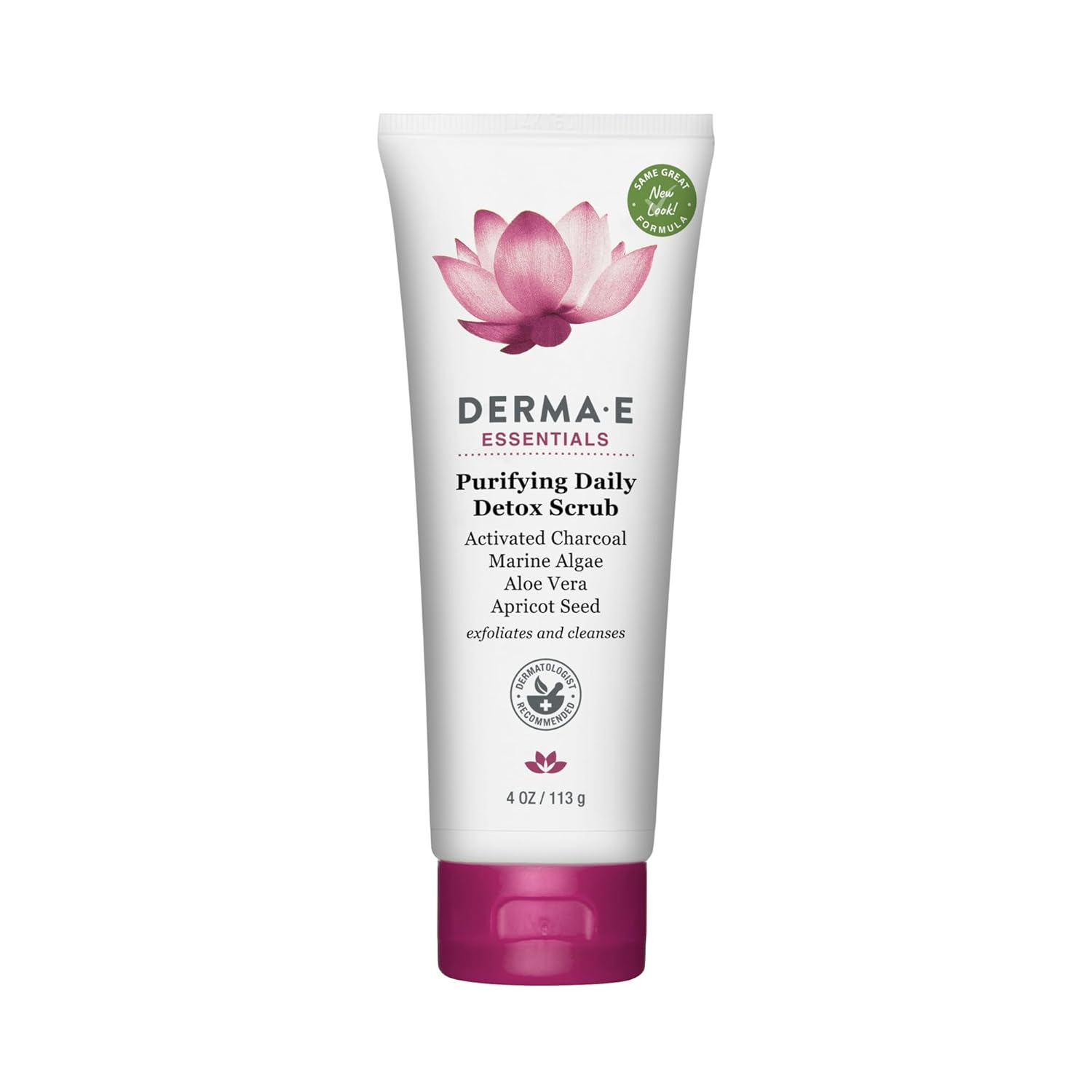 DERMA E - PURIFYING DAILY DETOX SCRUB - 4.OZ – Highland Health Foods