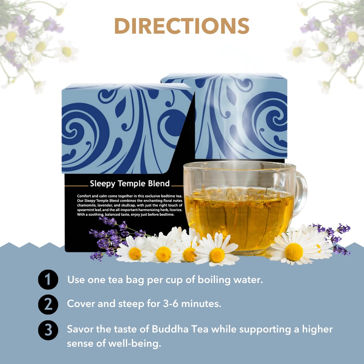 Buddha teas - Sleepy Temple Blend Tea - 18bags – Highland Health Foods