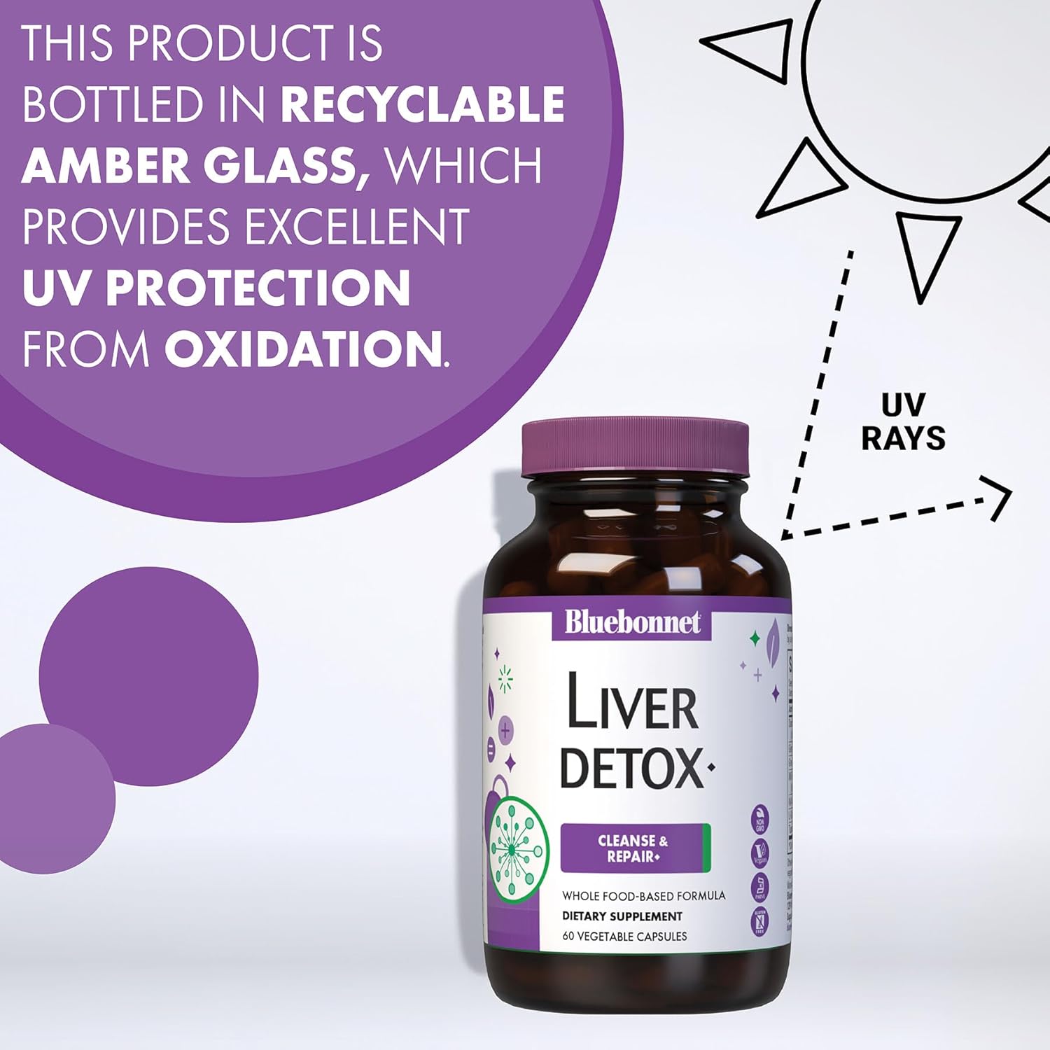 Bluebonnet, TARGETED CHOICE LIVER DETOX 30 Veg Caps  Highland Health Foods
