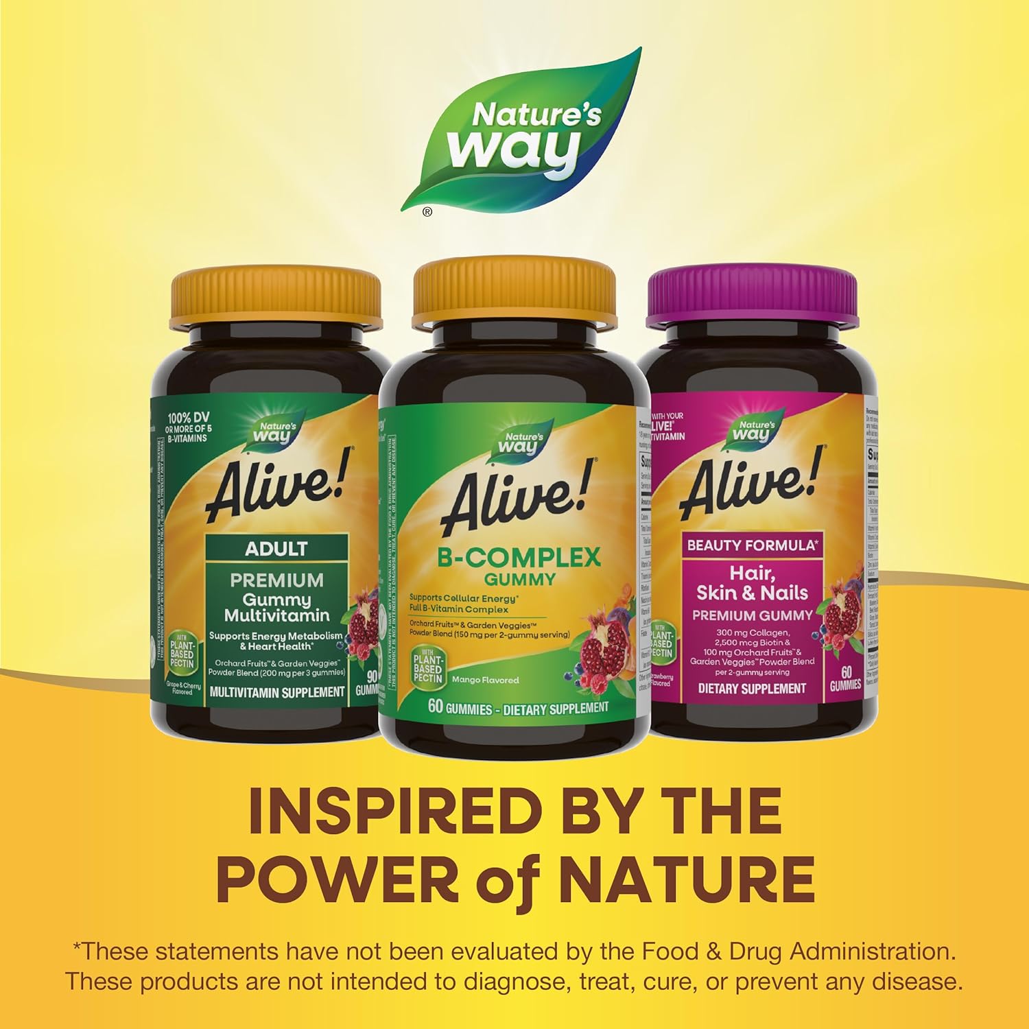 Nature's Way Alive! B-Complex Gummy Vitamins – Highland Health Foods