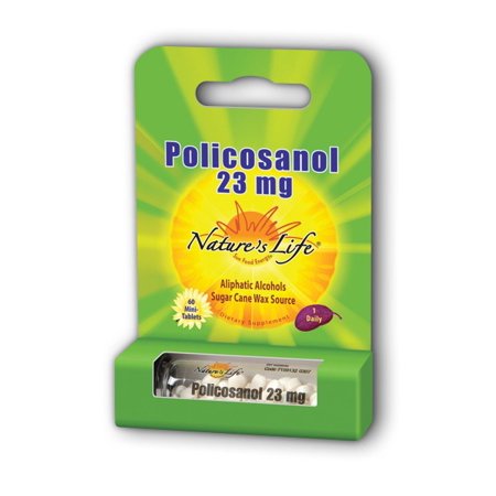 Nature's Life Policosanol 23 Mg, 60 Mini Tablets
