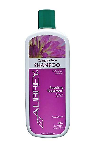 Aubrey Calaguala Fern Treatment Shampoo, Oily, Fine, 11 Oz