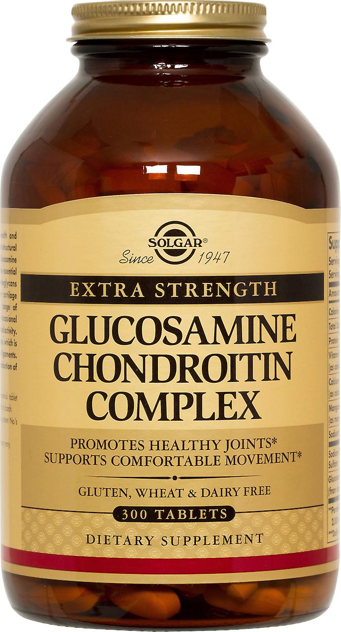 Solgar Glucosamine Chondroitin Complex, Extra Strength, 300 Tablets