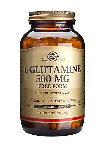 Solgar L-Glutamine 500 Mg, 250 Vegetable Capsules