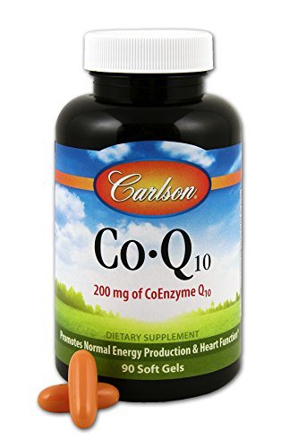 Carlson Labs Co Q10, 200 Mg, 90 Soft Gels, From Laboratories