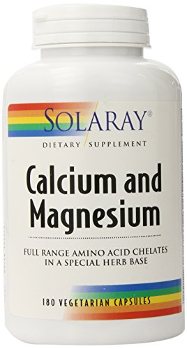 Solaray Calcium And Magnesium, 180 Capsules