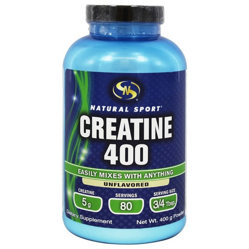 Natural Sport Creatine 400 Unflavored – 400 Grams