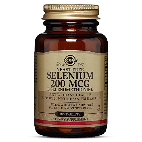 Solgar Selenium Yeast-Free 200 Mcg, 100 Tablets