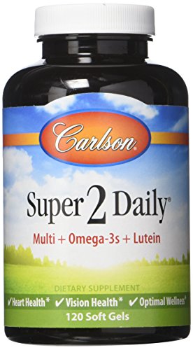 Carlson Labs Super 2 Daily Vitamins & Minerals Soft Gels