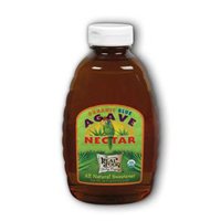 Organic Blue Agave Nectar, Unflavored 16 Oz By FunFresh Foods