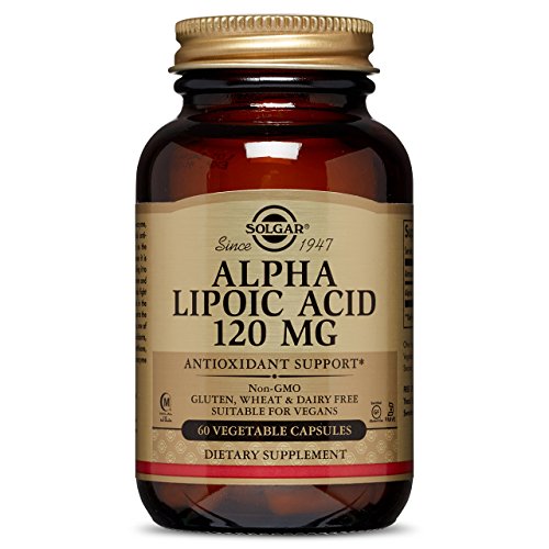 Solgar Alpha Lipoic Acid, 200 Mg, 50 Vegetable Capsules