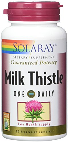 Solaray Milk Thistle One Daily 350 Mg By - 60 Vegetable Caps