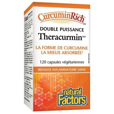 Natural Factors CurcuminRich Double Strength Theracurmin