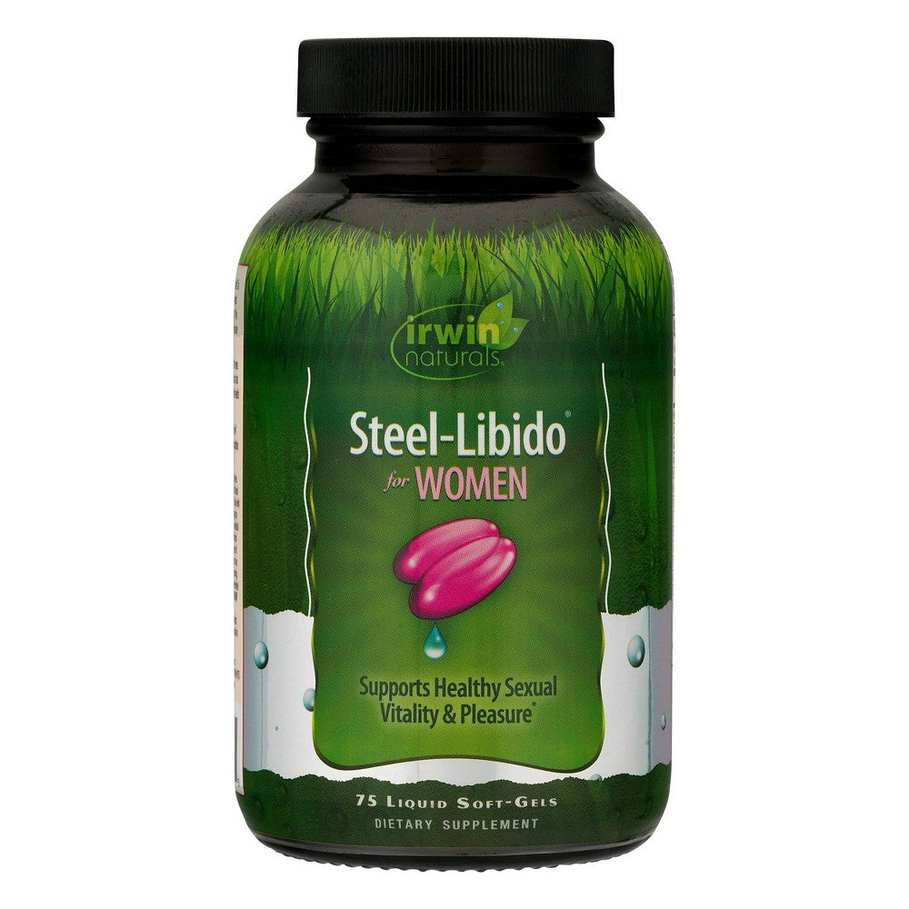 Irwin Naturals Steel Libido For Women, 75 Liquid Gel Caps