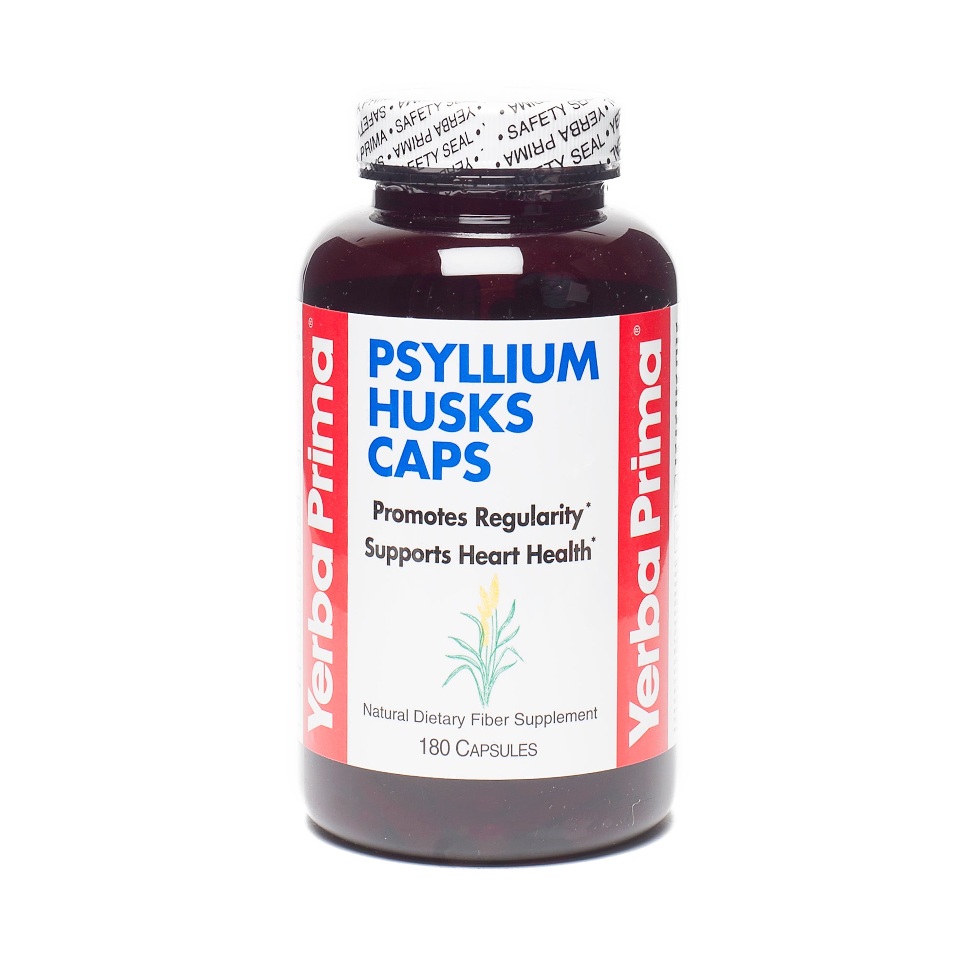 Husk Caps Yerba Prima Psyllium Husks Caps Dietary Fiber 625 Mg, 180 Capsules ...