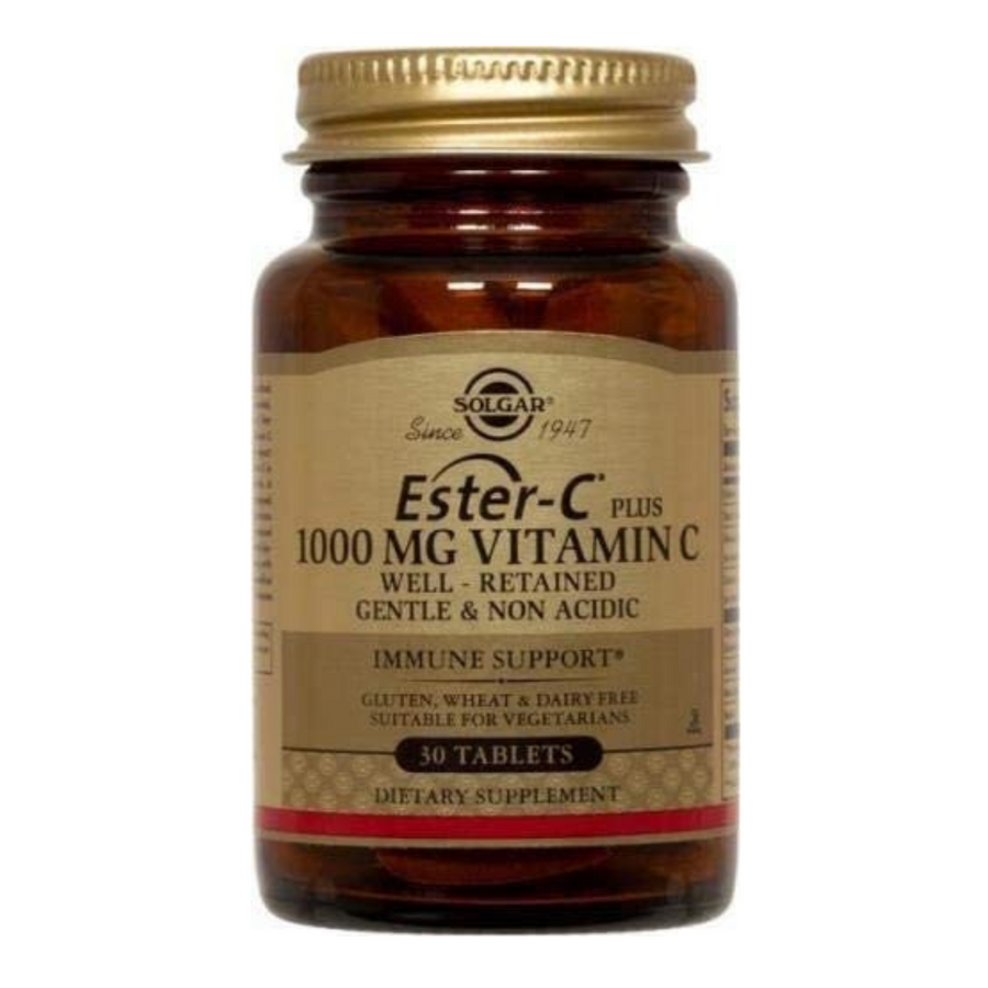 Solgar Ester C Plus -1000 Mg Vitamin C, 30 Tablets