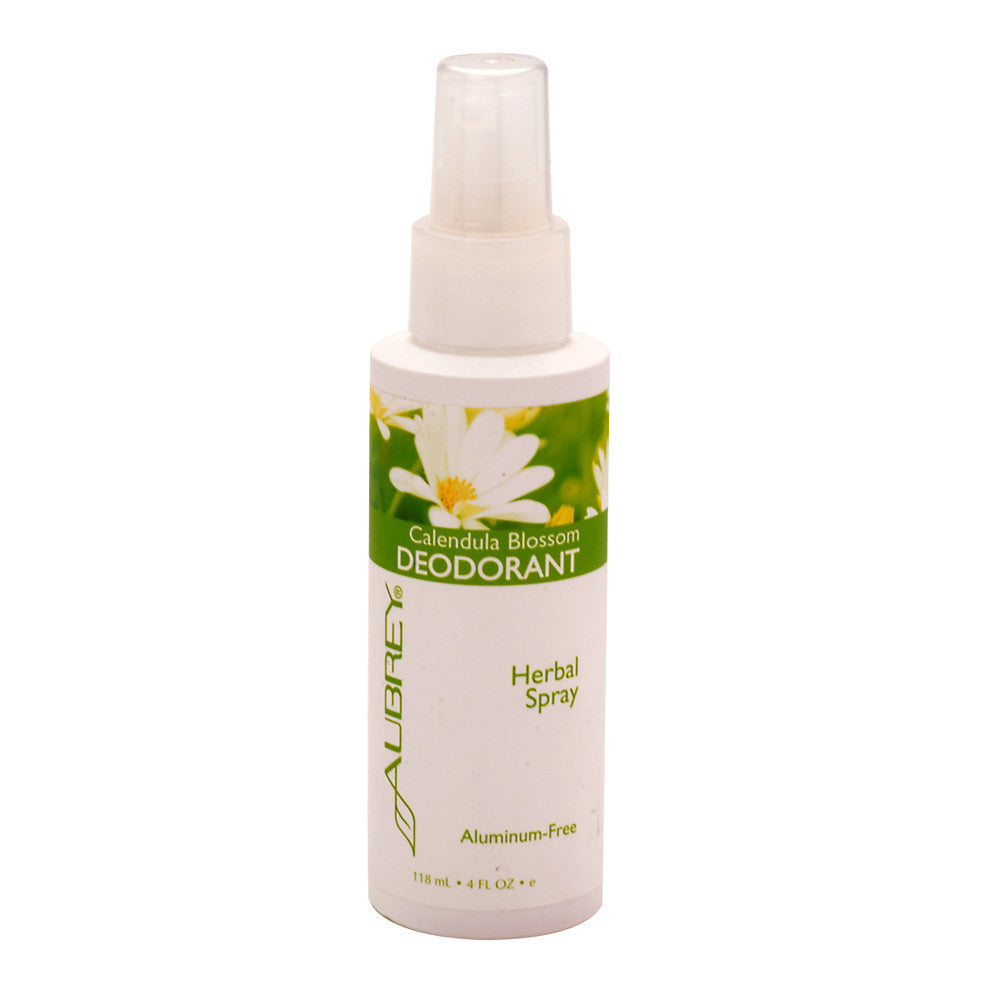 Aubrey Organics - Calendula Blossom Natural Deodorant Spray - 4 Oz