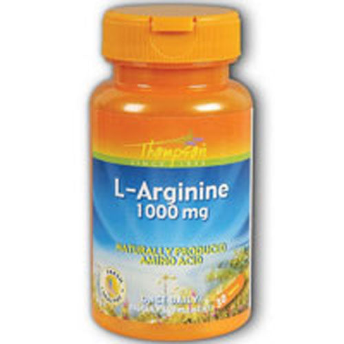 Thompson L-Arginine 1000mg 30 Tabs, Nutritional Products