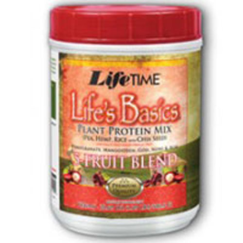Lifetime Life's Basics Plant Protein Powder 5 Fruit Blend