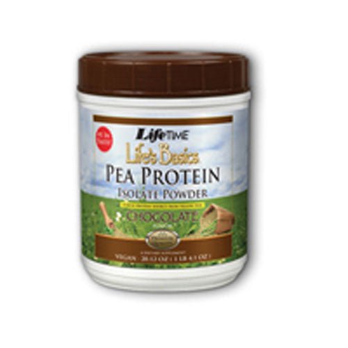 Lifetime Pea Protein Isolate Chocolate 1.2 Lb By Life Time Nutritional Specialties
