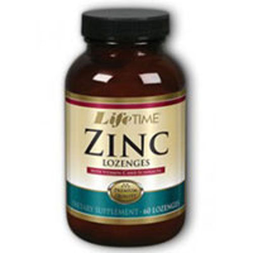 Lifetime Zinc Lozenges 60 Ct By Life Time Nutritional Specialties