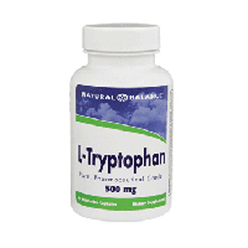 Natural Balance L-Tryptophan 500mg, 60 Vegetarian Capsules