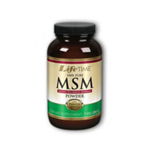 Lifetime 100% Pure MSM Powder 7 Oz By Life Time Nutritional Specialties