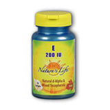 Nature's Life Vitamin E d-Alpha & Mixed Tocopherols 100 Softgels