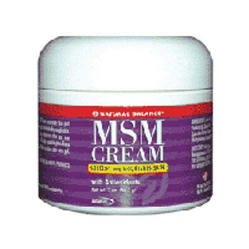 Natural Balance MSM Cream 2 Oz By (Formerly Known As Trimedica)