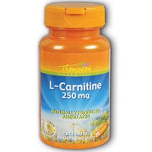 Thompson L-Carnitine 500mg 30 Caps, Nutritional Products