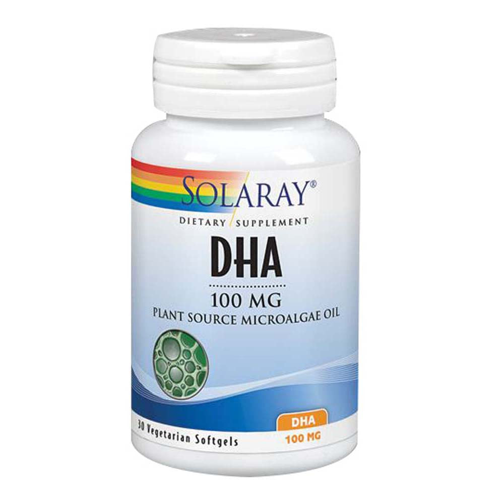 Solaray DHA 100 Mg Plant Source