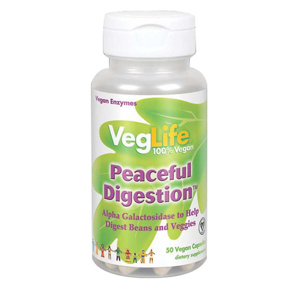 VegLife Peaceful Digestion 50 Caps